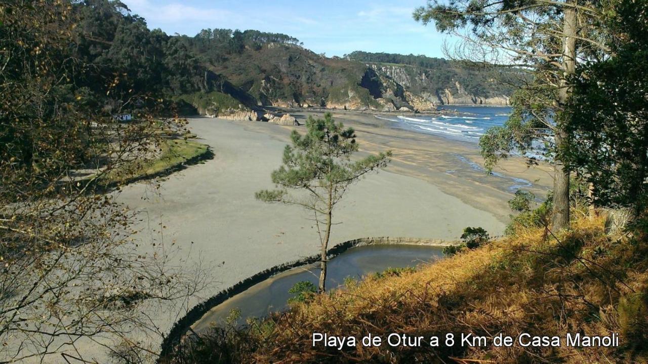 알무나 Casa Manoli Luarca 게스트하우스 외부 사진